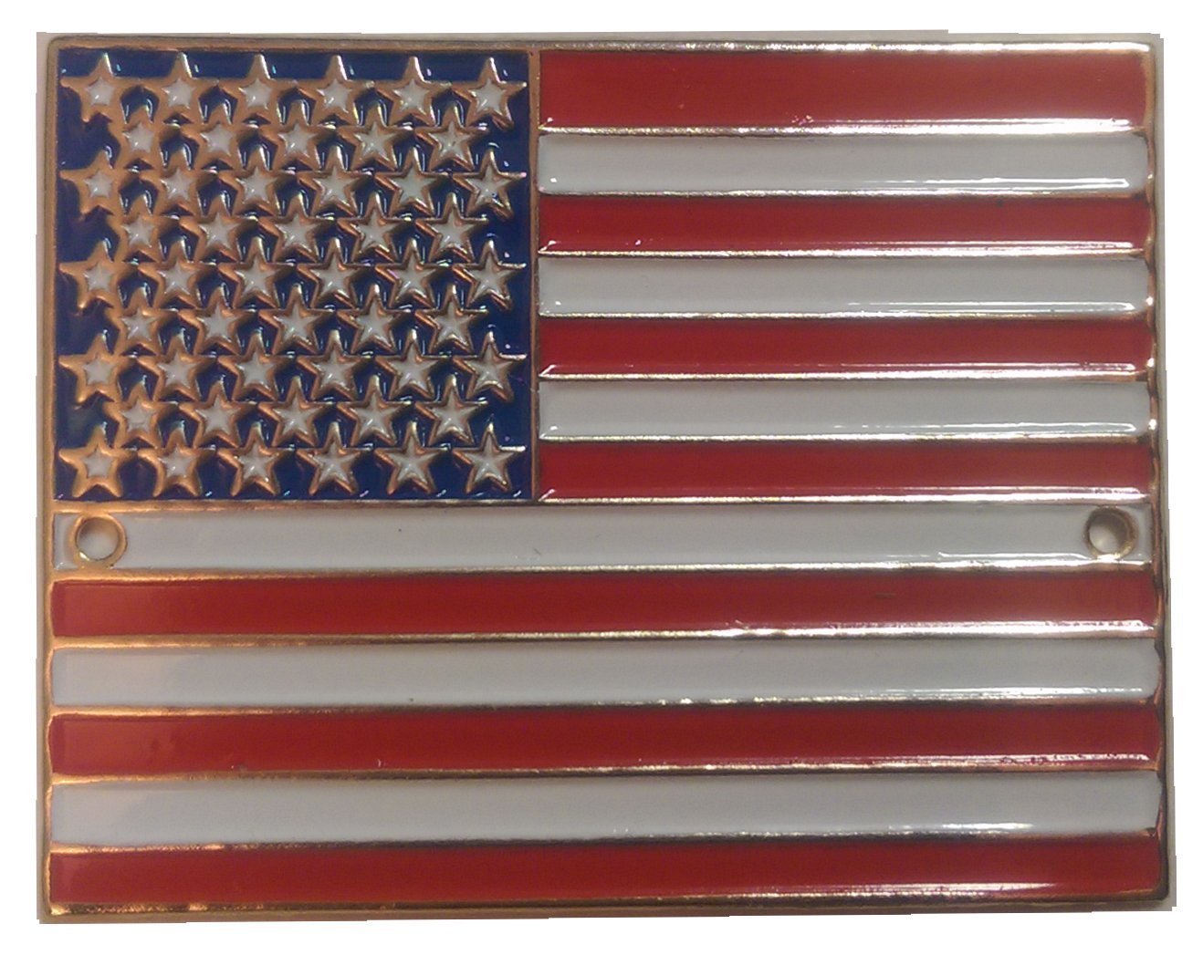 United States of America Flag - Hiking Stick Medallion