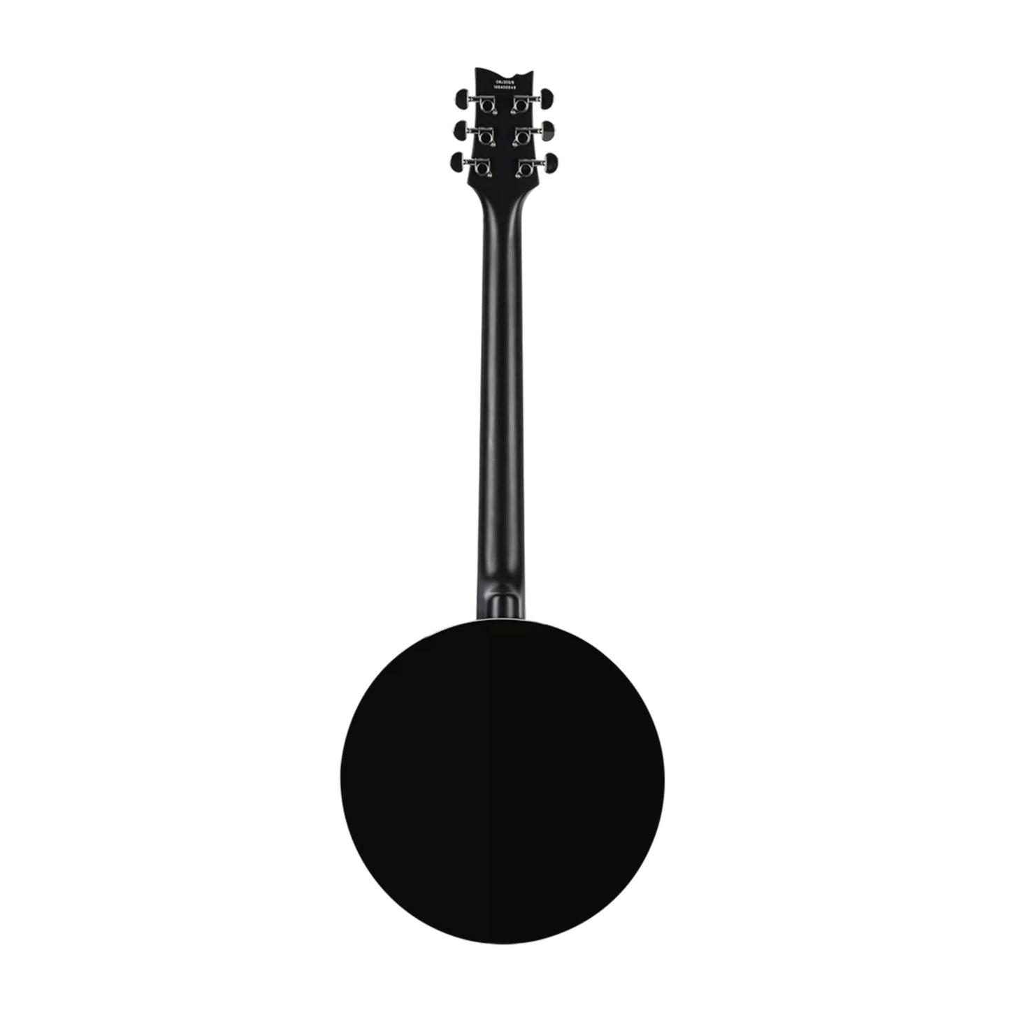 Ortega Guitars Raven Series 6-String Banjo w/Bag, Right (OBJ350/6-SBK)