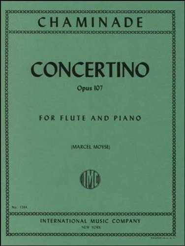 Chaminade: Concertino, Opus 107 for Flute and Piano