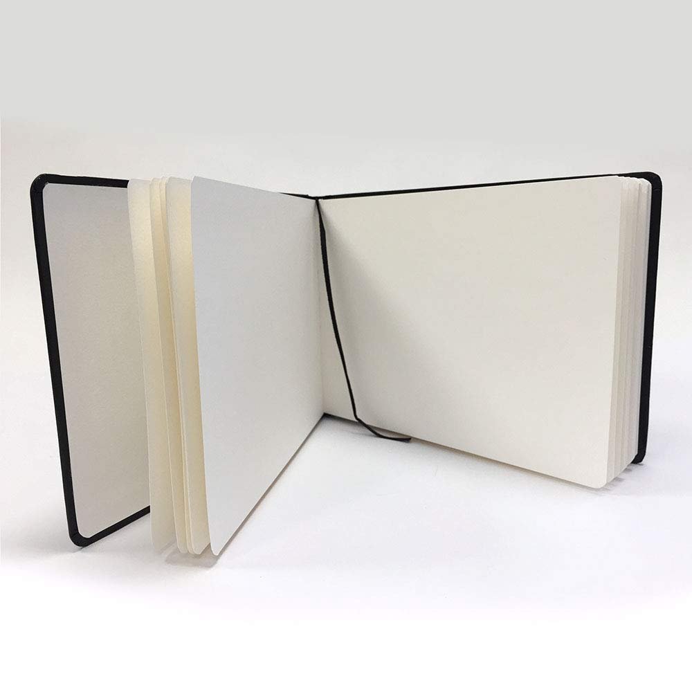 Watercolour Travel Journal - A5 Landscape - 200 GSM - 60 Pages - Acid - NOT (Medium Grain)