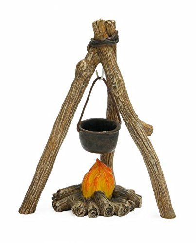 Miniature Fairy Garden Campfire Cookout Mg273