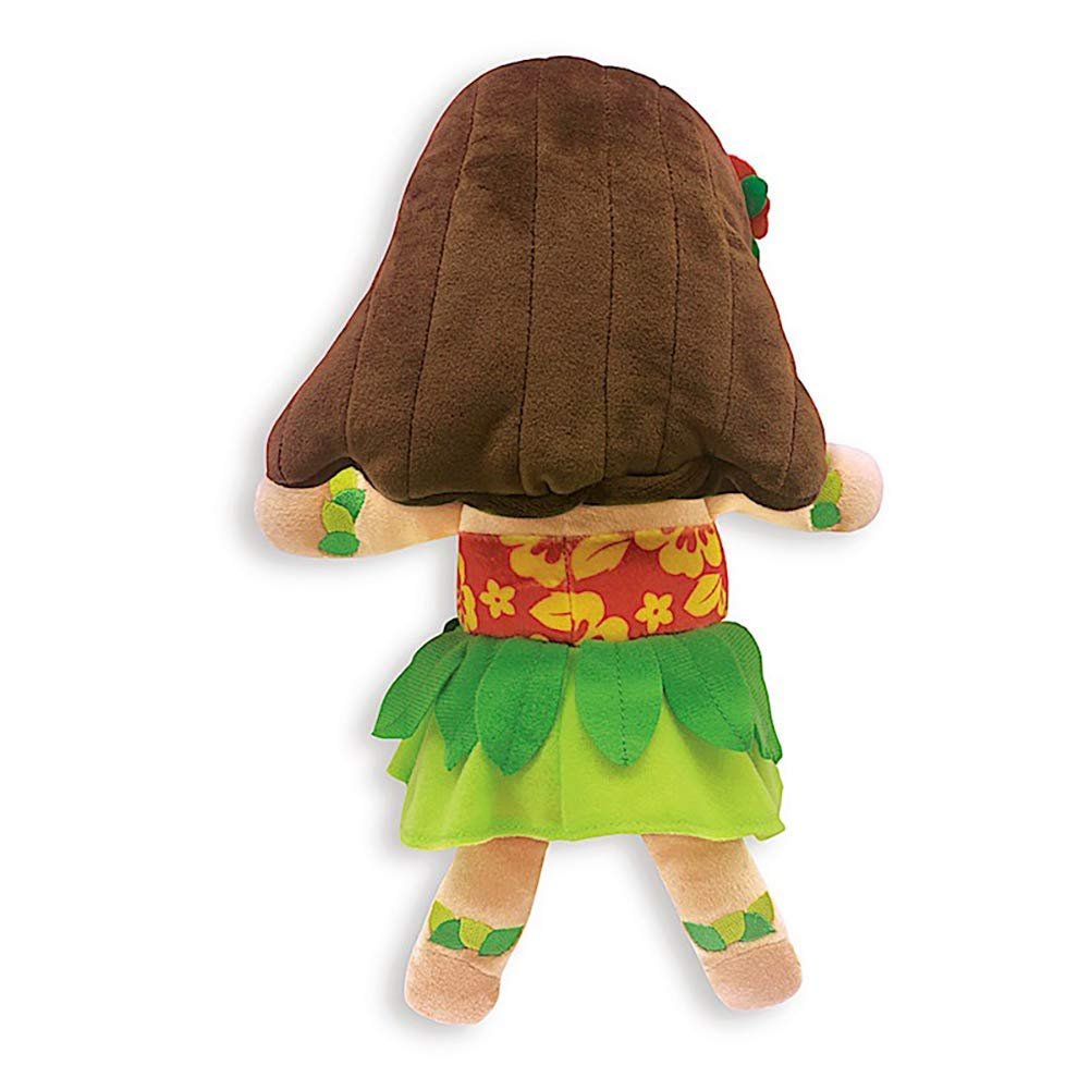 Welcome to the Islands Hawaii Style Plush Toy Island Yumi Aloha 8.5 W x 11.9 inch H