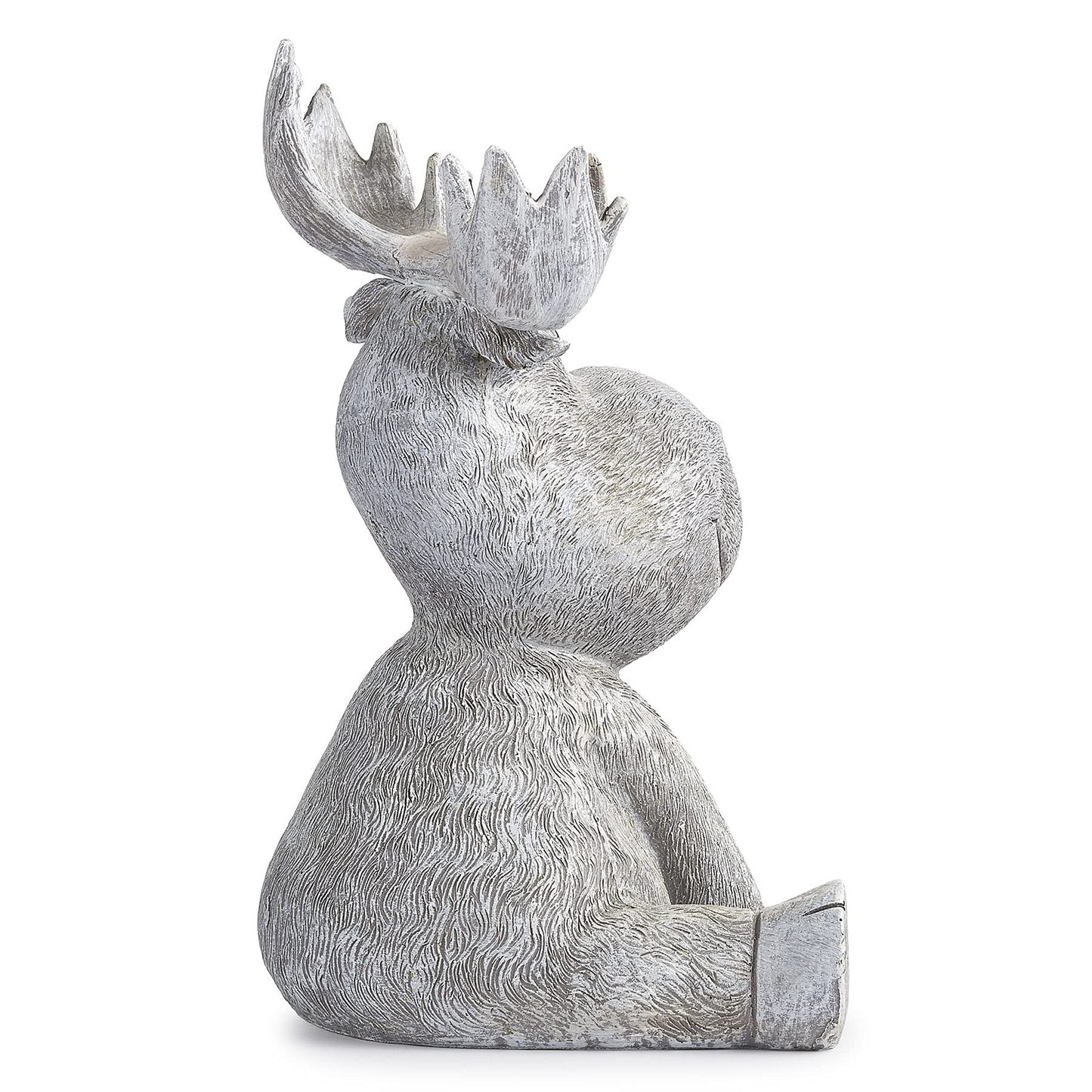 Roman Pudgy Moose 9.5 Inches Height Garden Figurine