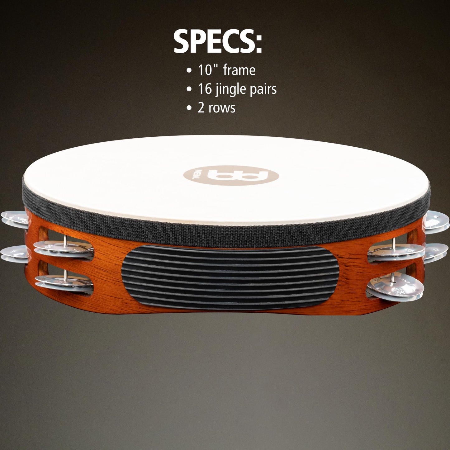 Traditional Aluminum Jingle Tambourine