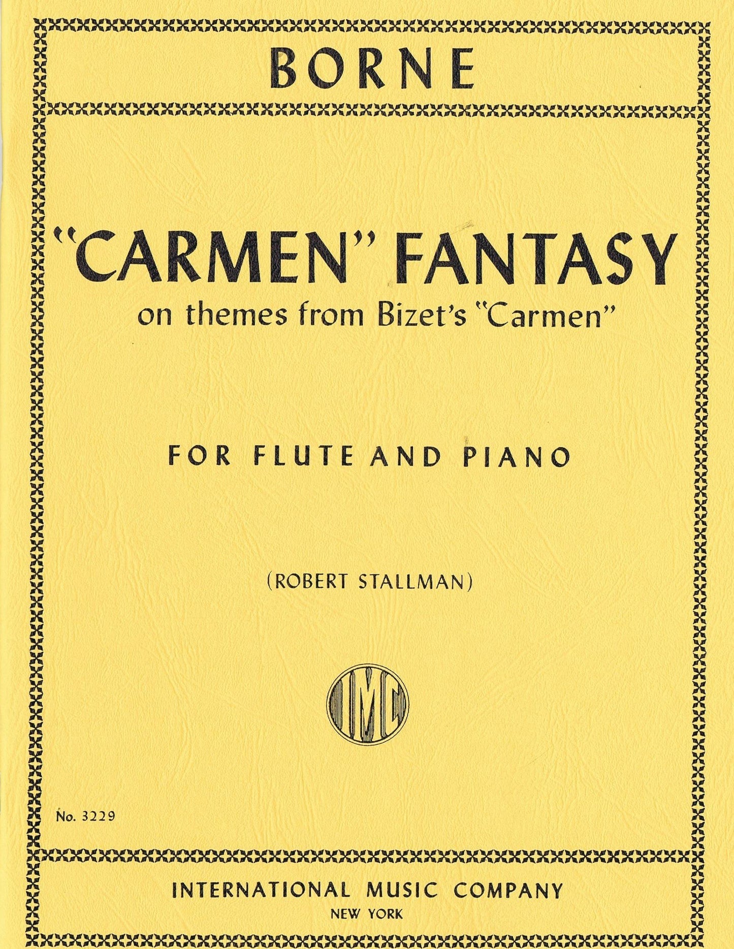 "Carmen" Fantasy on Themes From Bizet's "Carmen" for Flute and Piano