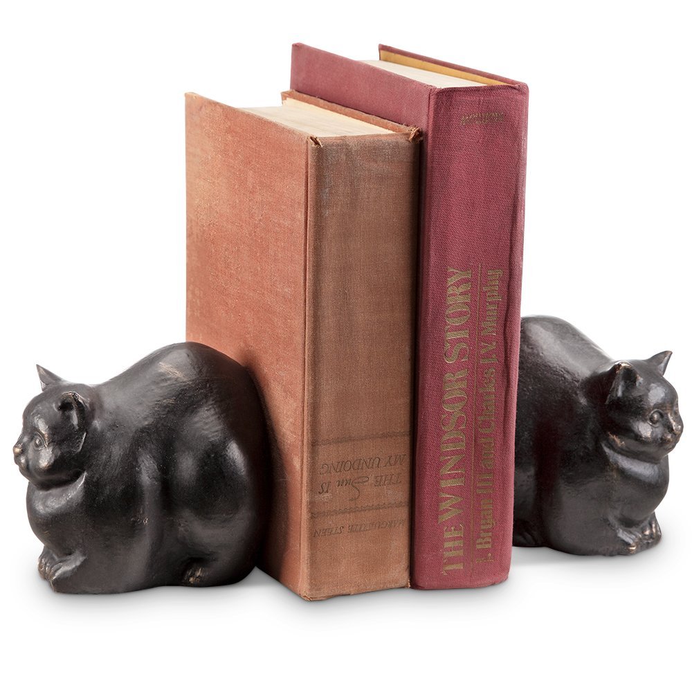 Chubby Cat Bookends