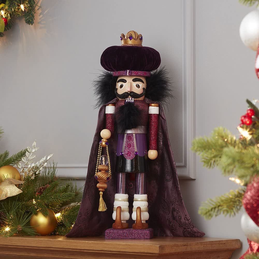 Hollywood Nutcrackers Kurt Adler Hollywood King Nutcracker, 18-Inch