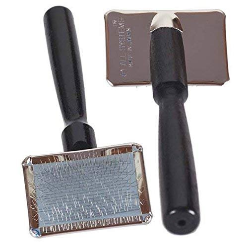 #1 All Systems Slicker Brushes for Dogs Pro Dog Grooming Brush - Choose Size(Small - 2½"L x 1½"W)