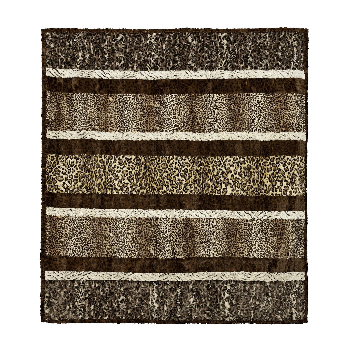 Shannon Minky Cuddle Kit Crazy 8 Hear Me Roar Cream