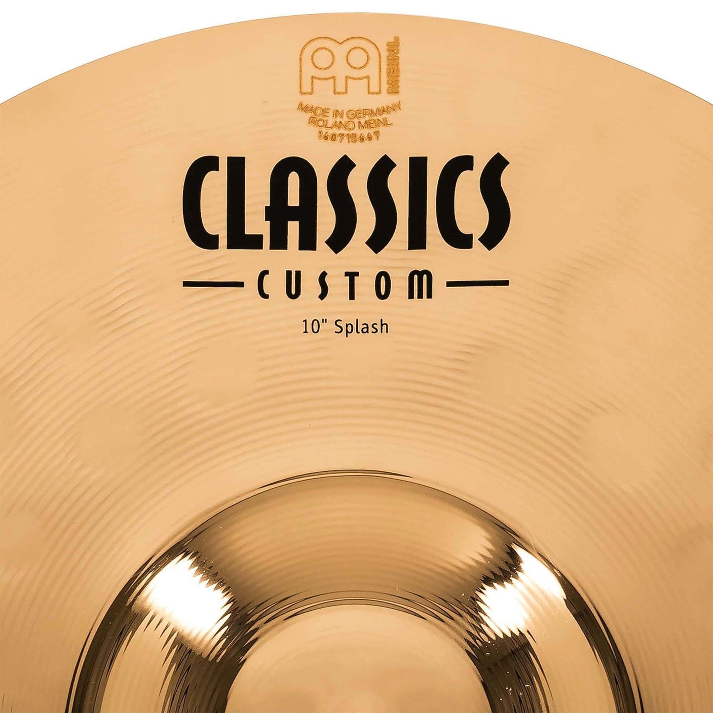 MEINL マイネル Classics Custom シリーズ スプラッシュシンバル【国内正規品】