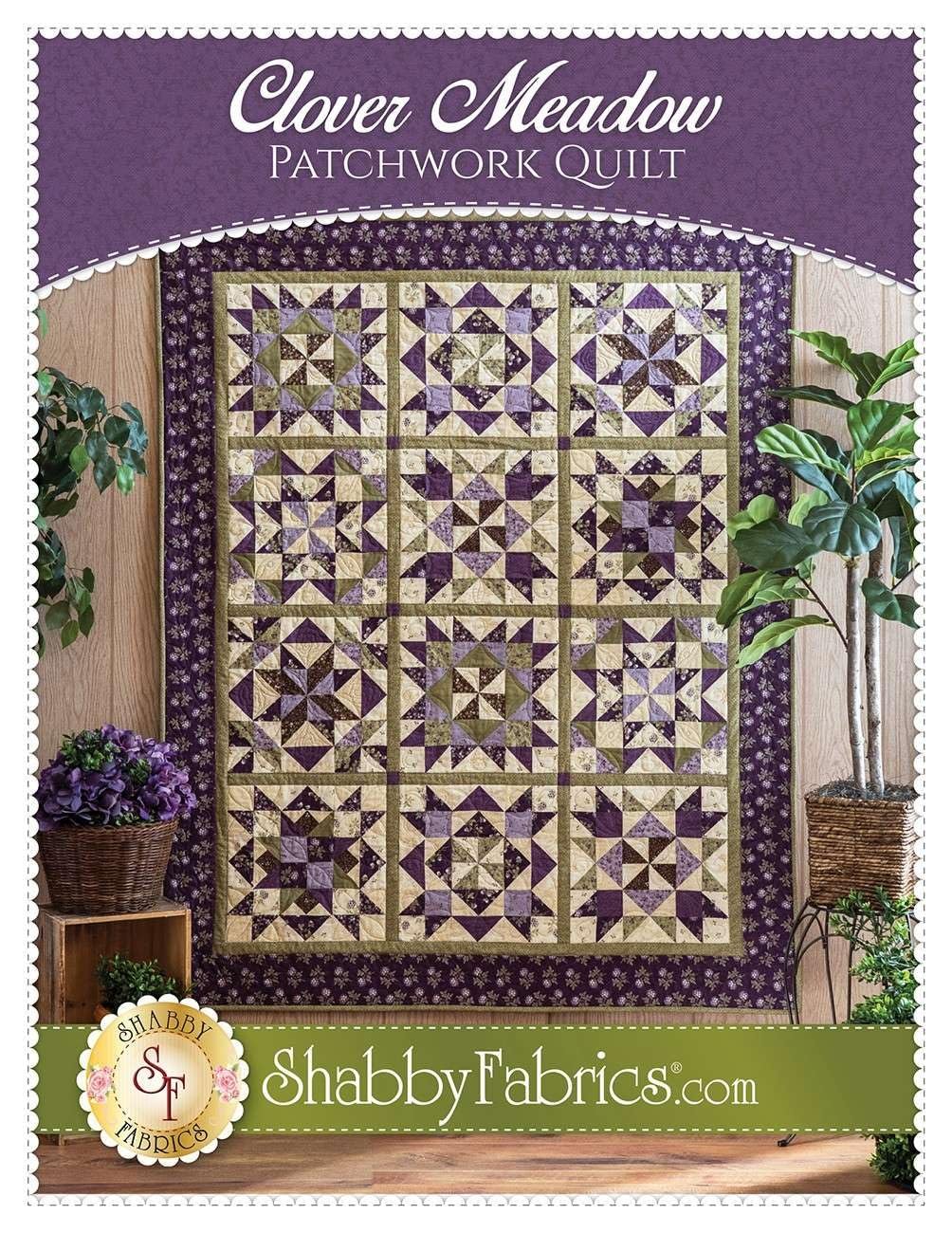 Clover Meadow Patchwork Quilt - Pattern