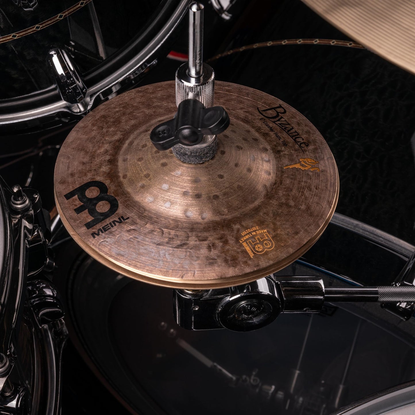 Meinl Cymbals Benny Greb 6" Artist Concept Model Crasher Hats Stack Effect, 2-Year Warranty (AC-6CRASHER)