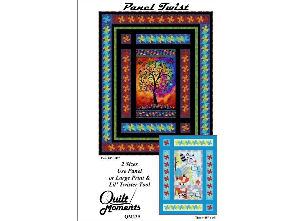 Quilt Moments Panel Twist Pattern