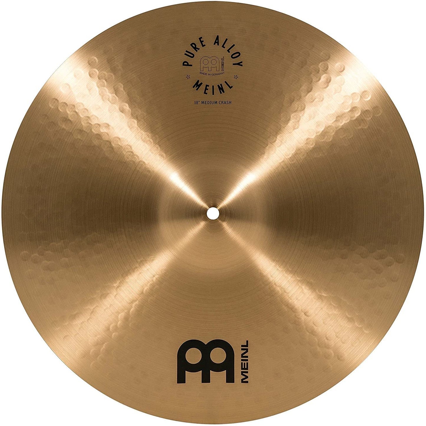 Meinl Medium Crash Cymbal Pure Alloy Traditional Crash Cymbal