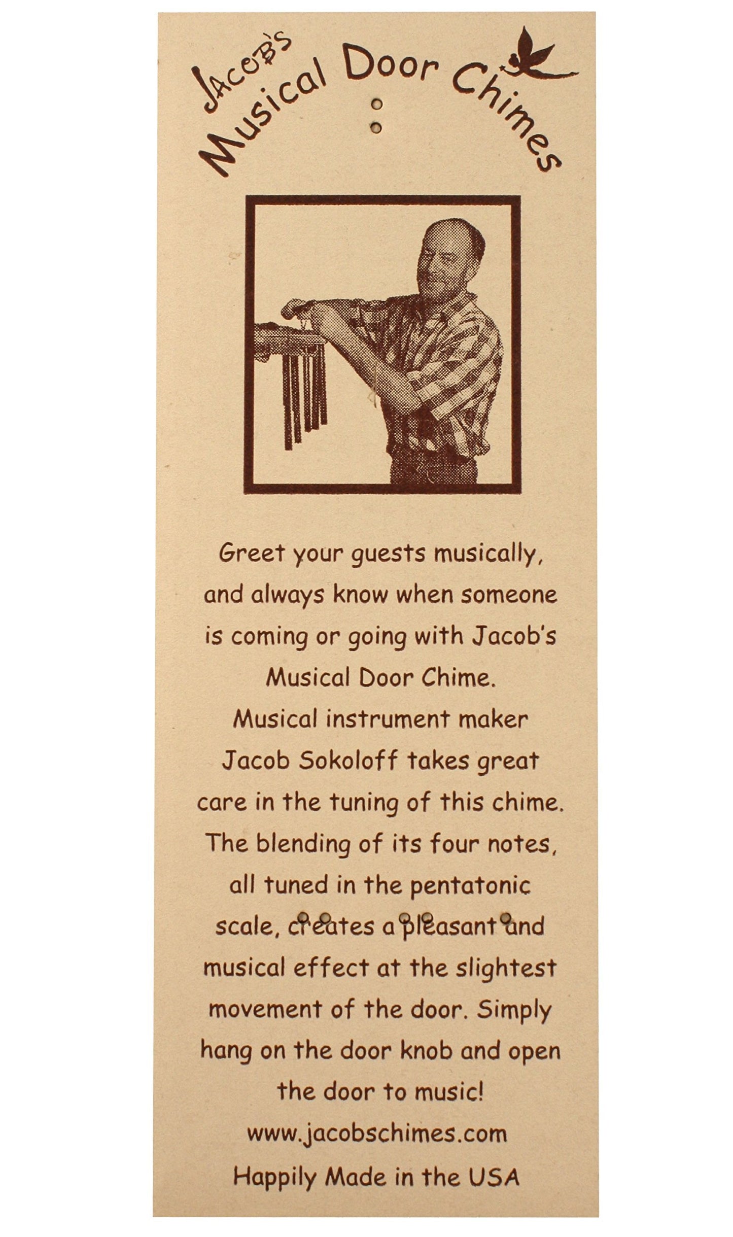 Jacob's Musical Door Chime, Butterfly