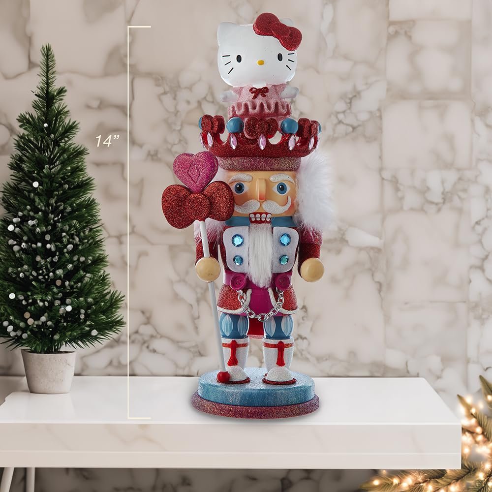 Hello Kitty Kurt Adler 14-inch Hollywood Nutcrackers Nutcracker