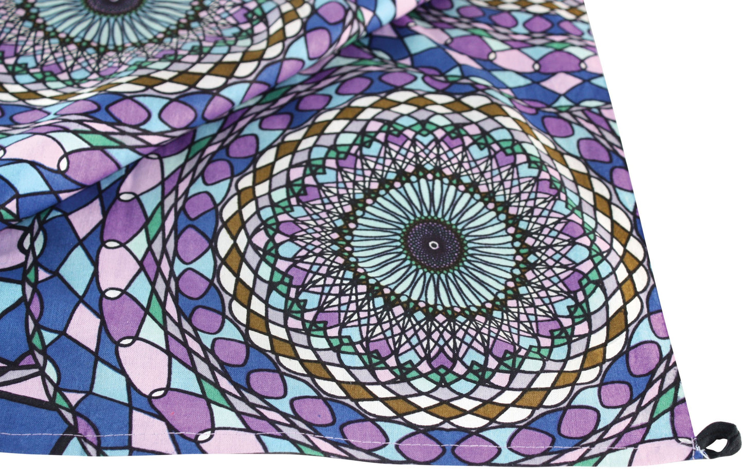 Sunshine Joy 3D Geometric Rings Tapestry Tablecloth Beach Sheet 60x90 Inches