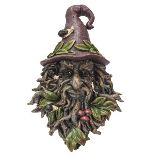 Pacific Giftware Summer Green Man Snail Mushroom Plaque 10.5” Tall