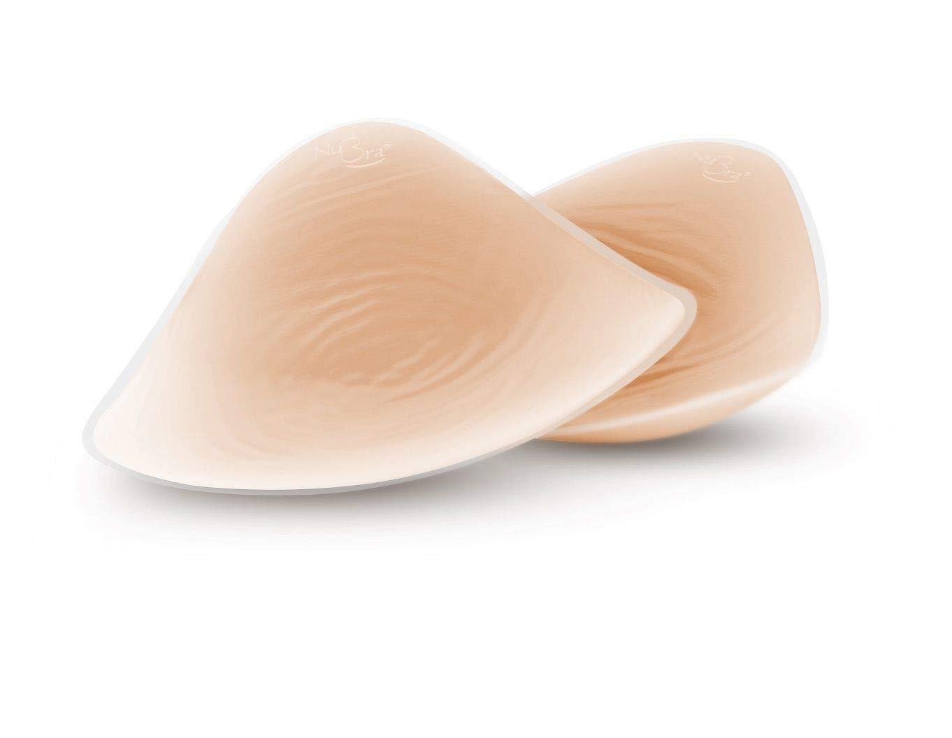 NuBra Beach Seamless Self Adhesive Silicone Push Up Enhancer Pads, Nude 1 Pair, One Size
