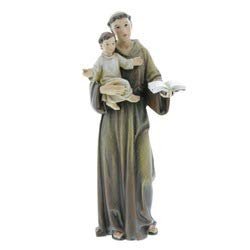 Joseph's Studio by Roman, Renaissance Collection, 6.25" ST Anthony Figure, Home Décor, Devout Gift, Prayerful Inspiration (4x2x6)