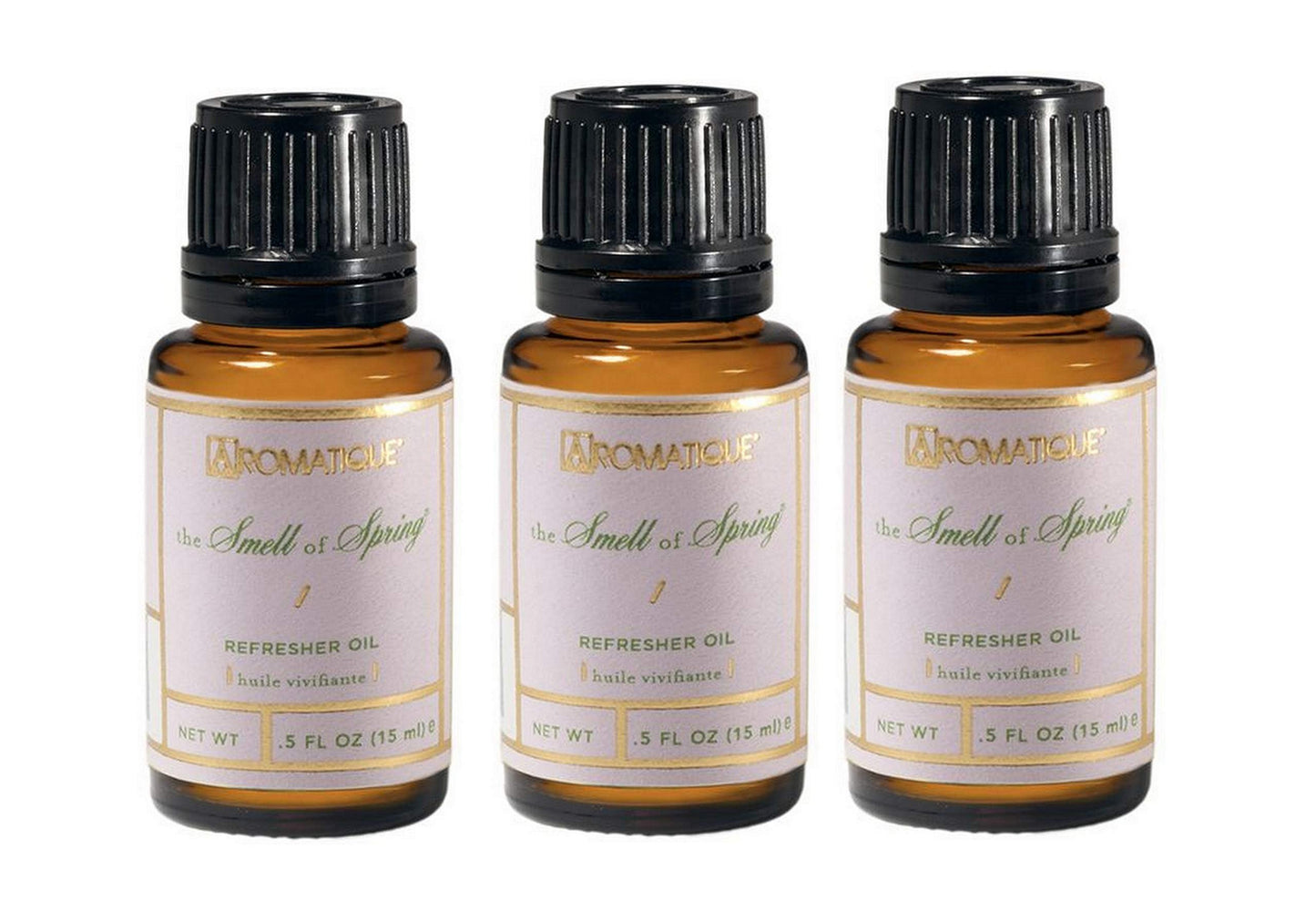 Aromatique Smell of Spring Refresher Oils Set of 3 x 0.5 oz - Premium Home Fragrance for Potpourri & Home Notes of Hyacinth, Jasmine, Rose, Vanilla