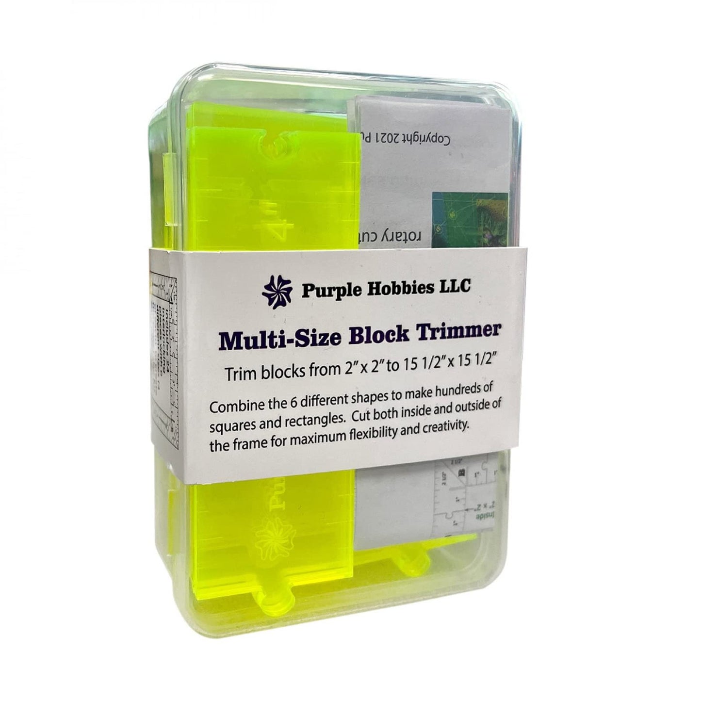 Purple Hobbies Multi Size Quilt Block Trimmer Tool