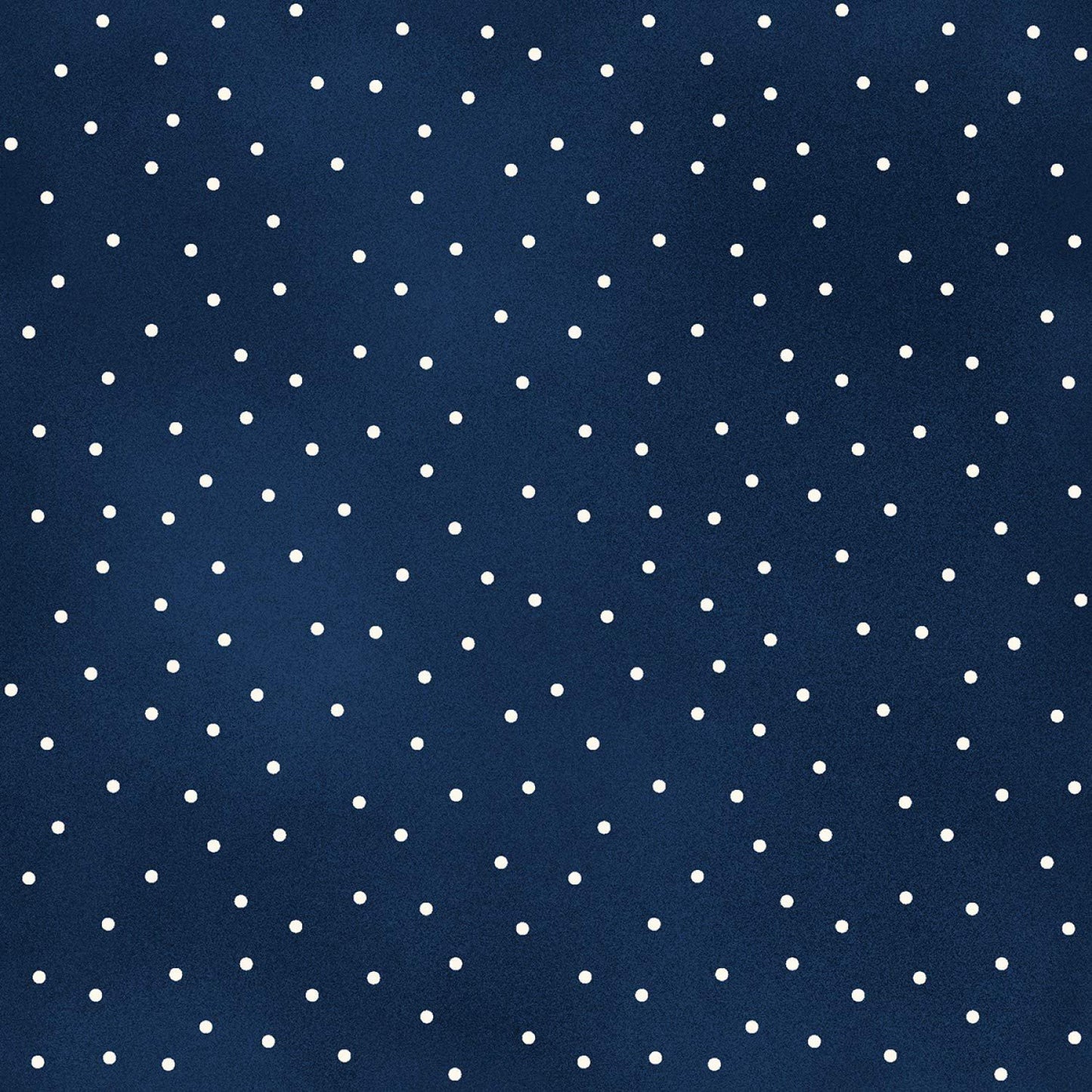 Navy Blue Tonal, Scattered White Dots, Accent Fabric, Beautiful Basics, Maywood Studios, 8119M-N, by The Yard