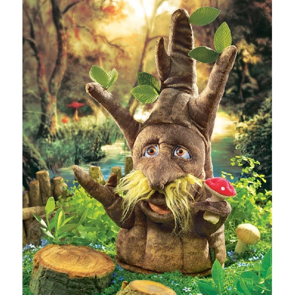 Folkmanis Enchanted Tree Character Hand Puppet, Multi-Colored, 8"""