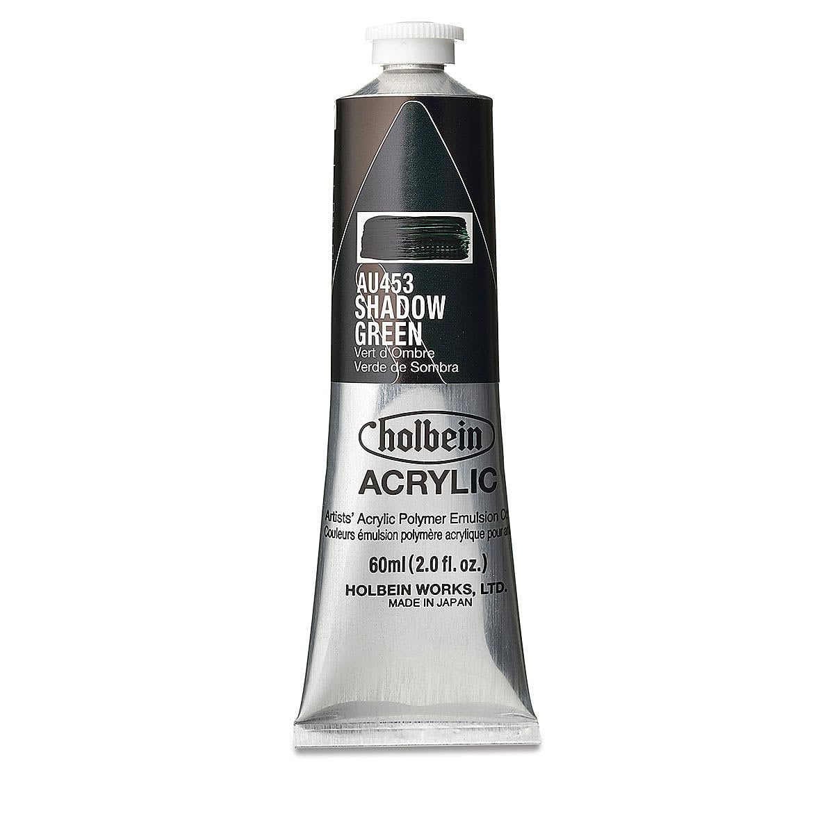 Holbein - Artist Heavy Body Acrylic - 60ml Tube - Shadow Green