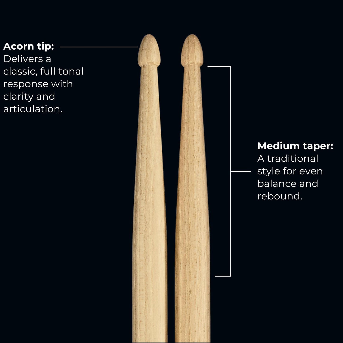 Meinl Stick and Brush Drumsticks