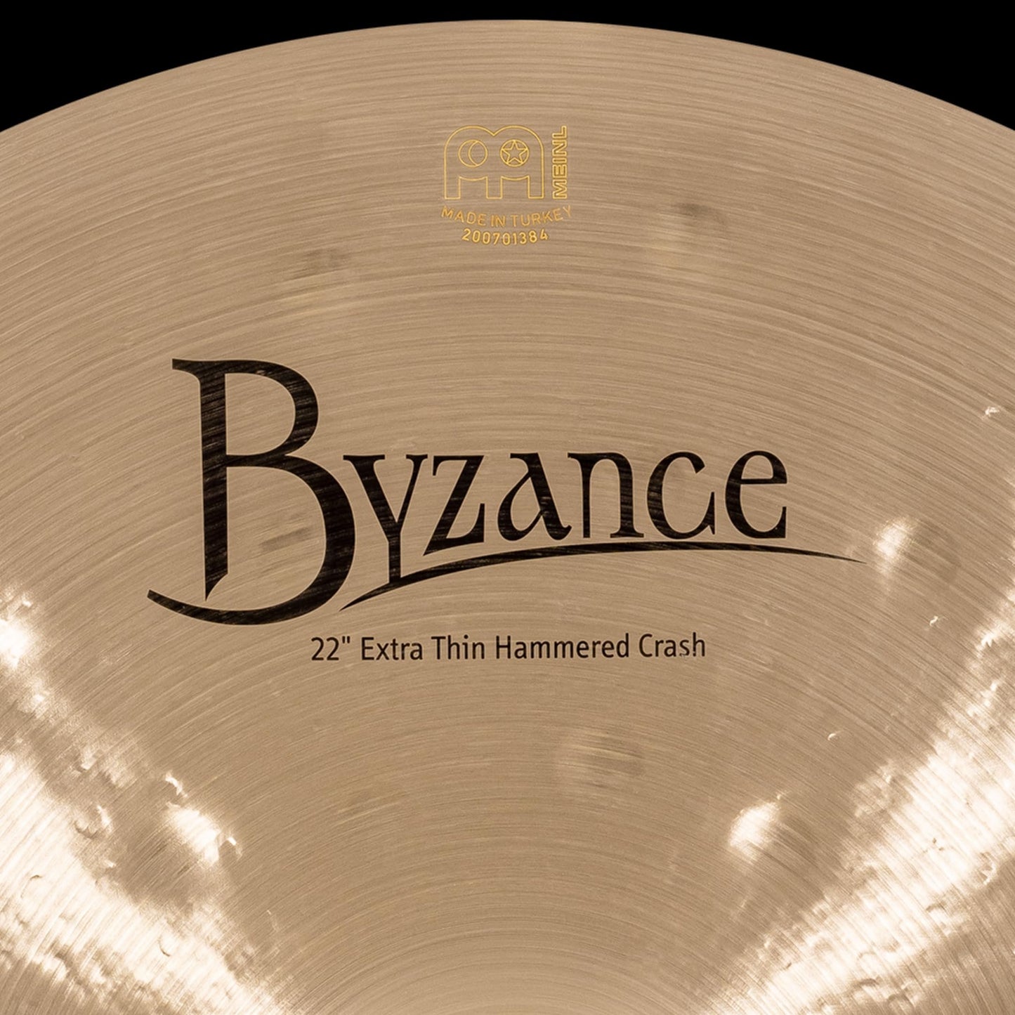 Byzance Extra Thin Hammered Crash