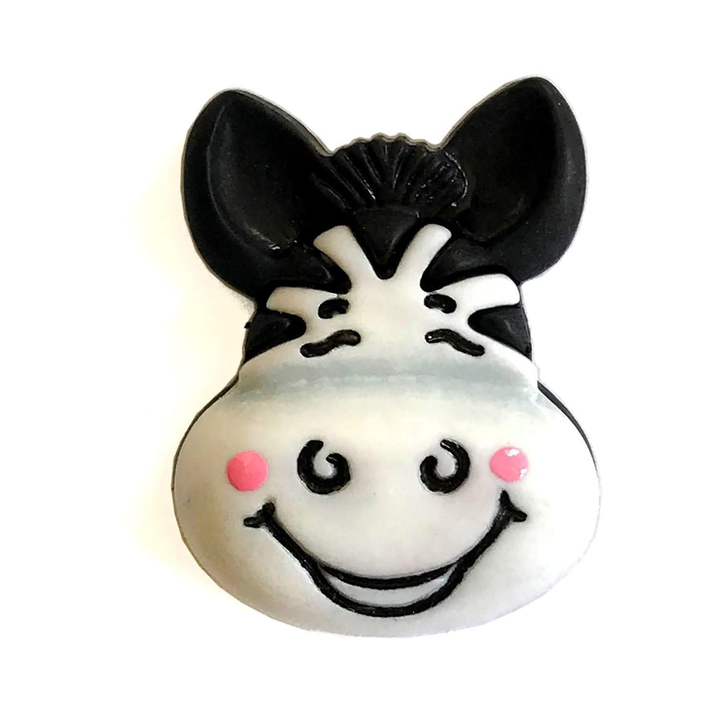 Zoo Animal Novelty Buttons – 50-Piece Assortment for Sewing, Scrapbooking & DIY Crafts – Lions, Monkeys, Zebras & Elephants