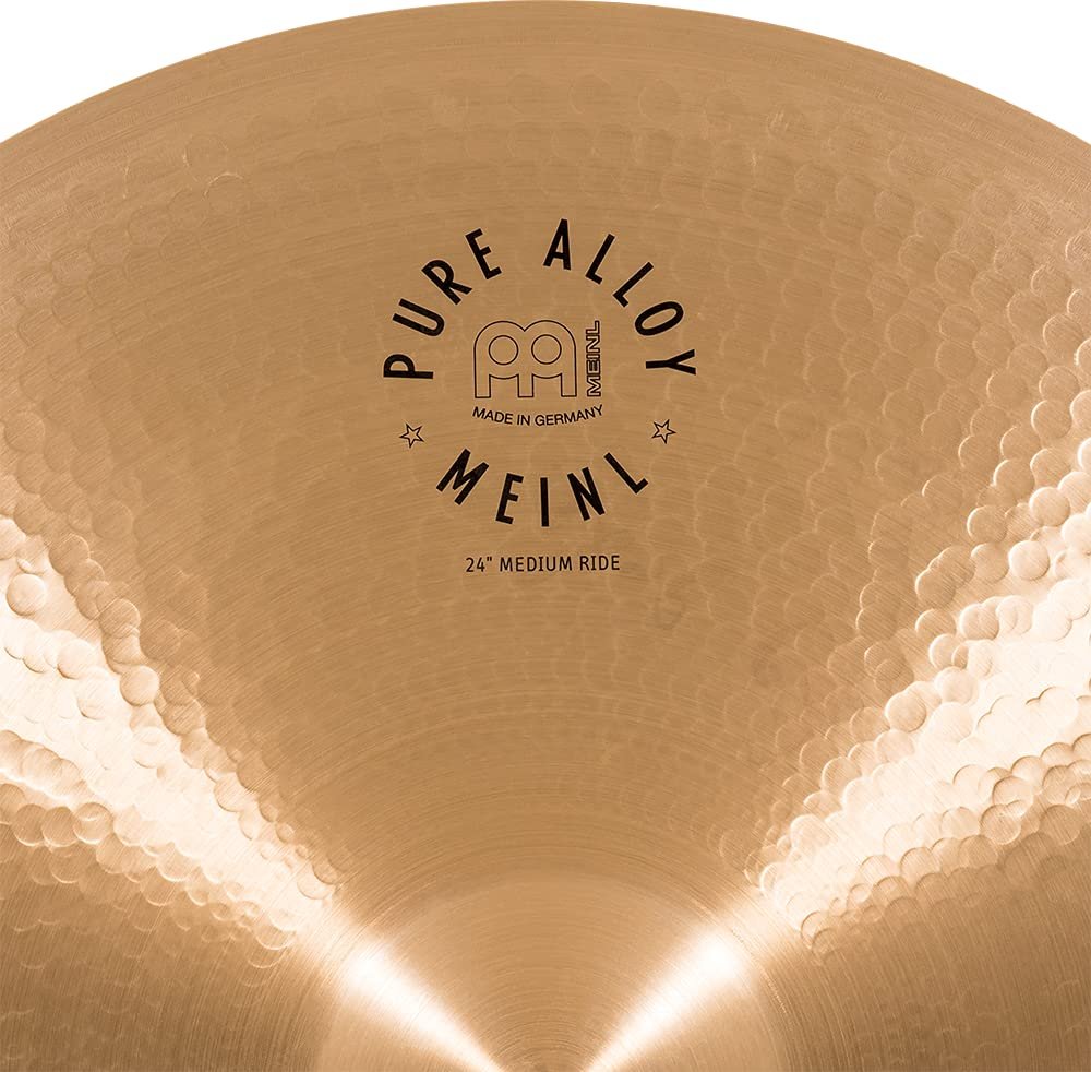 Meinl Cymbals 24" Medium Ride-Pure Alloy Traditional-Made in Germany, 2-Year Warranty (PA24MR)
