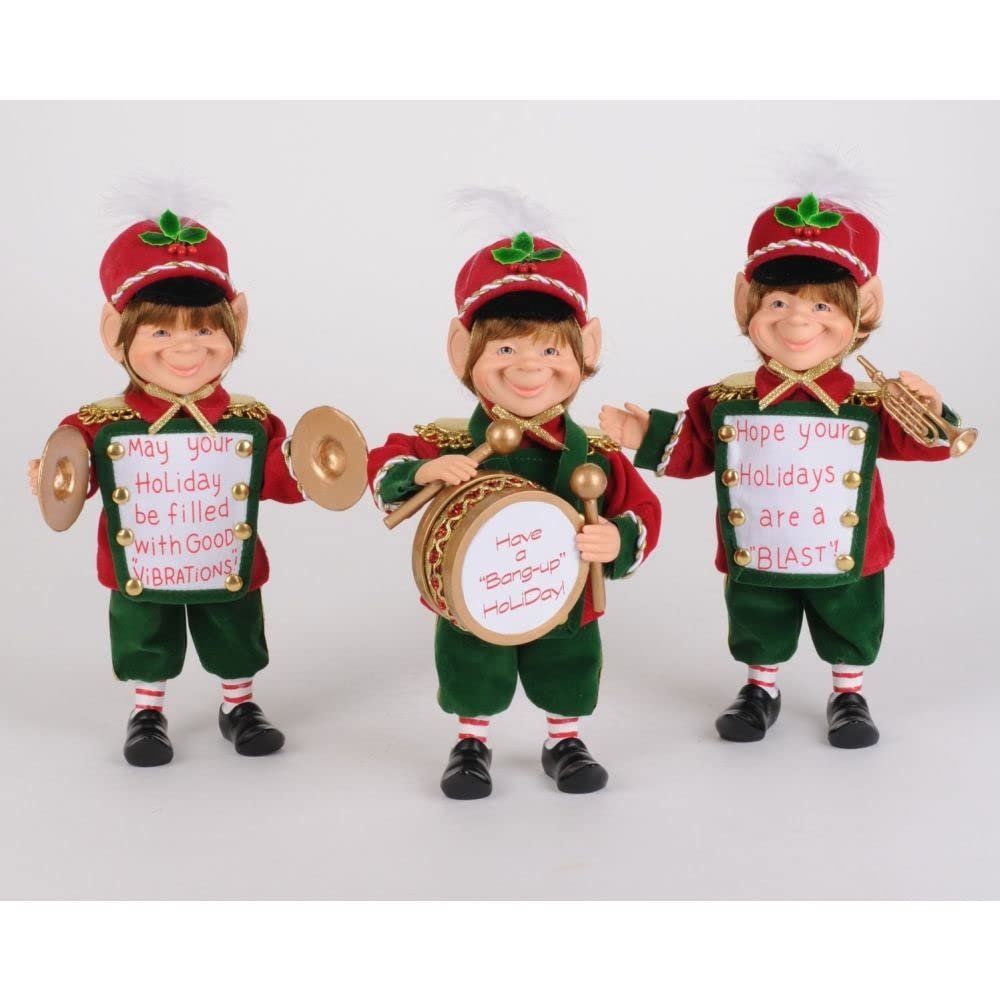 Karen Didion Musical Elf Set of 3
