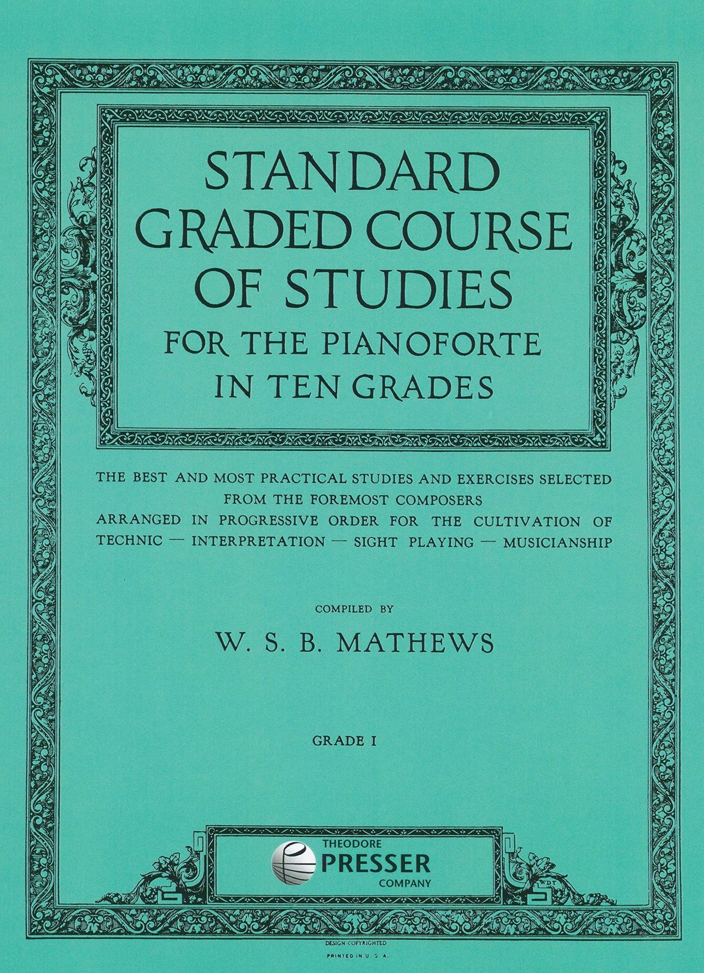 Mathews: Standard Graded Course of Studies - Grade 1