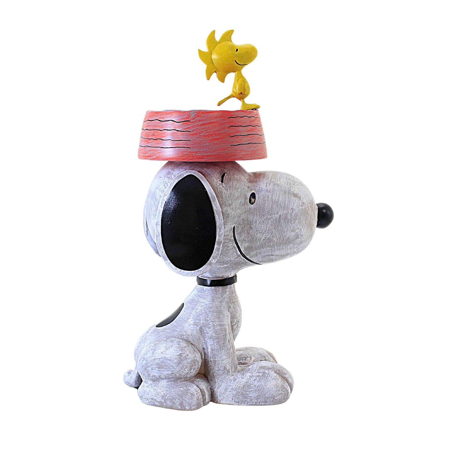 Giftware by Roman Inc, 13."H Peanuts Snoopy Bird Feeder, Garden Decor
