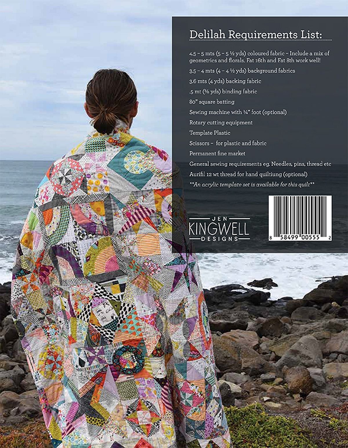 Delilah Quilt Pattern by Jen Kingwell Designs