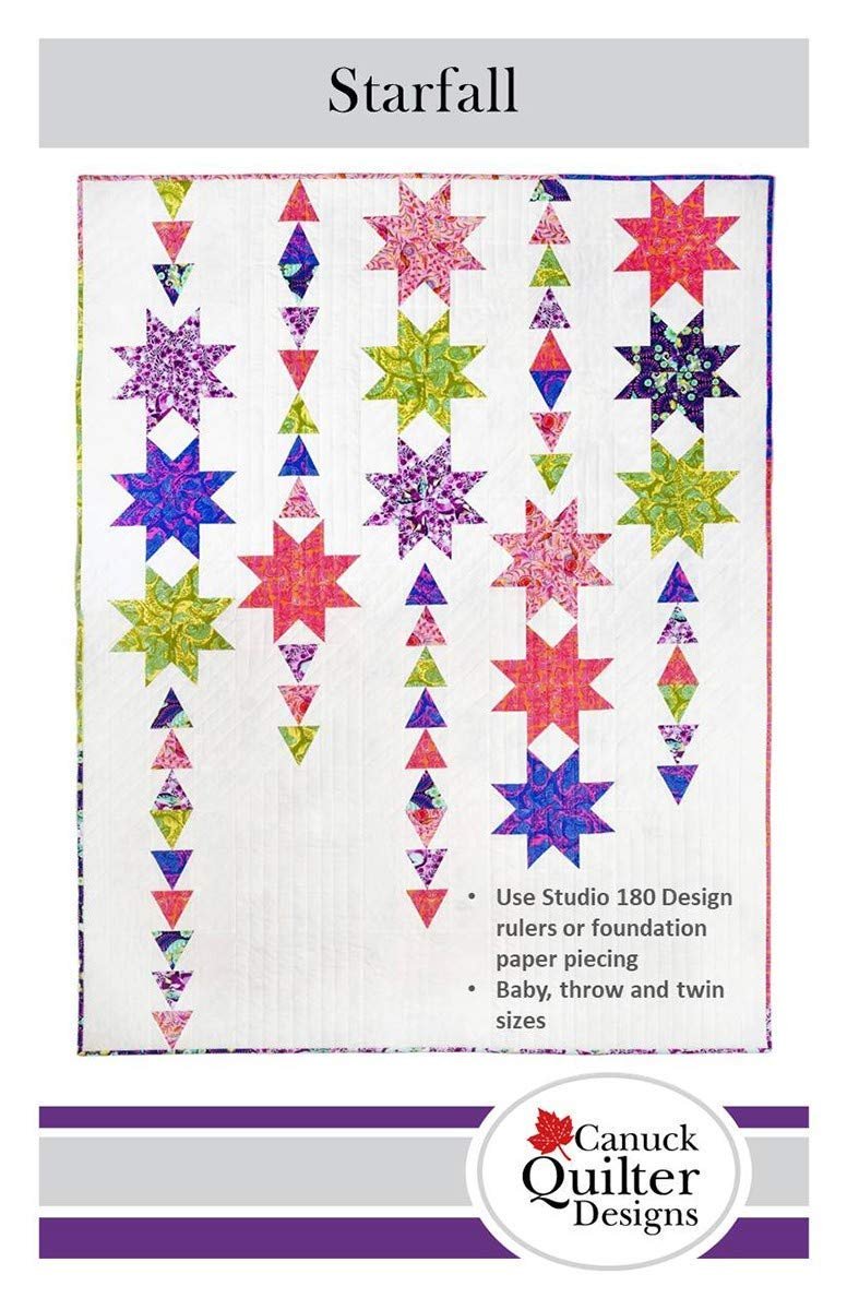 Canuck Quilter Designs Star Fall Pattern