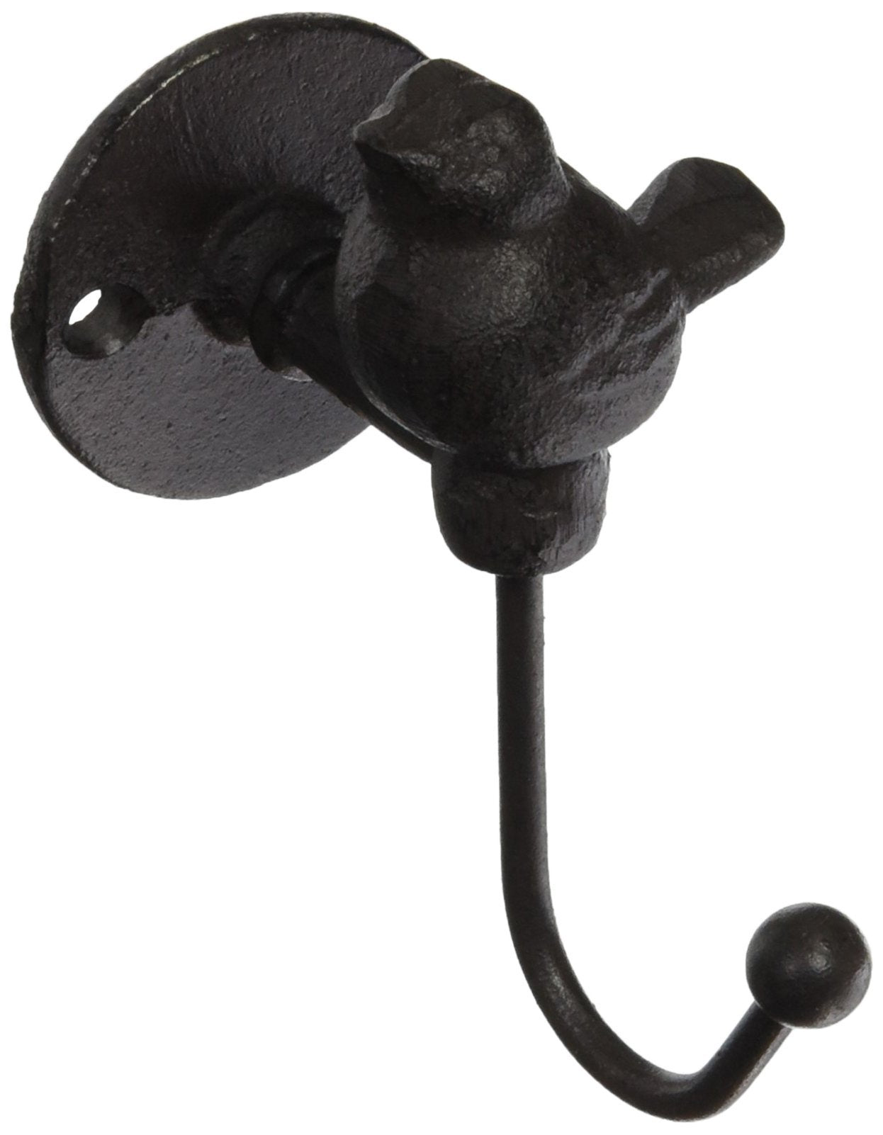 Colonial Tin Works Cast Iron Hooks Cast Iron Song Bird Wall Hook