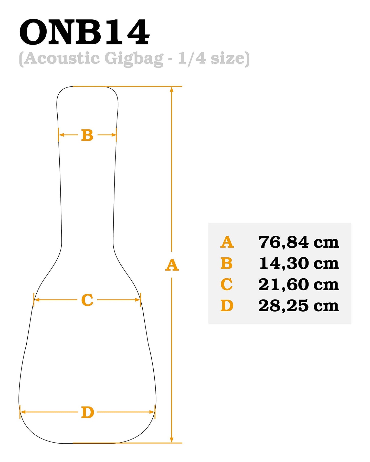 Ortega Guitar Case Gig Bag