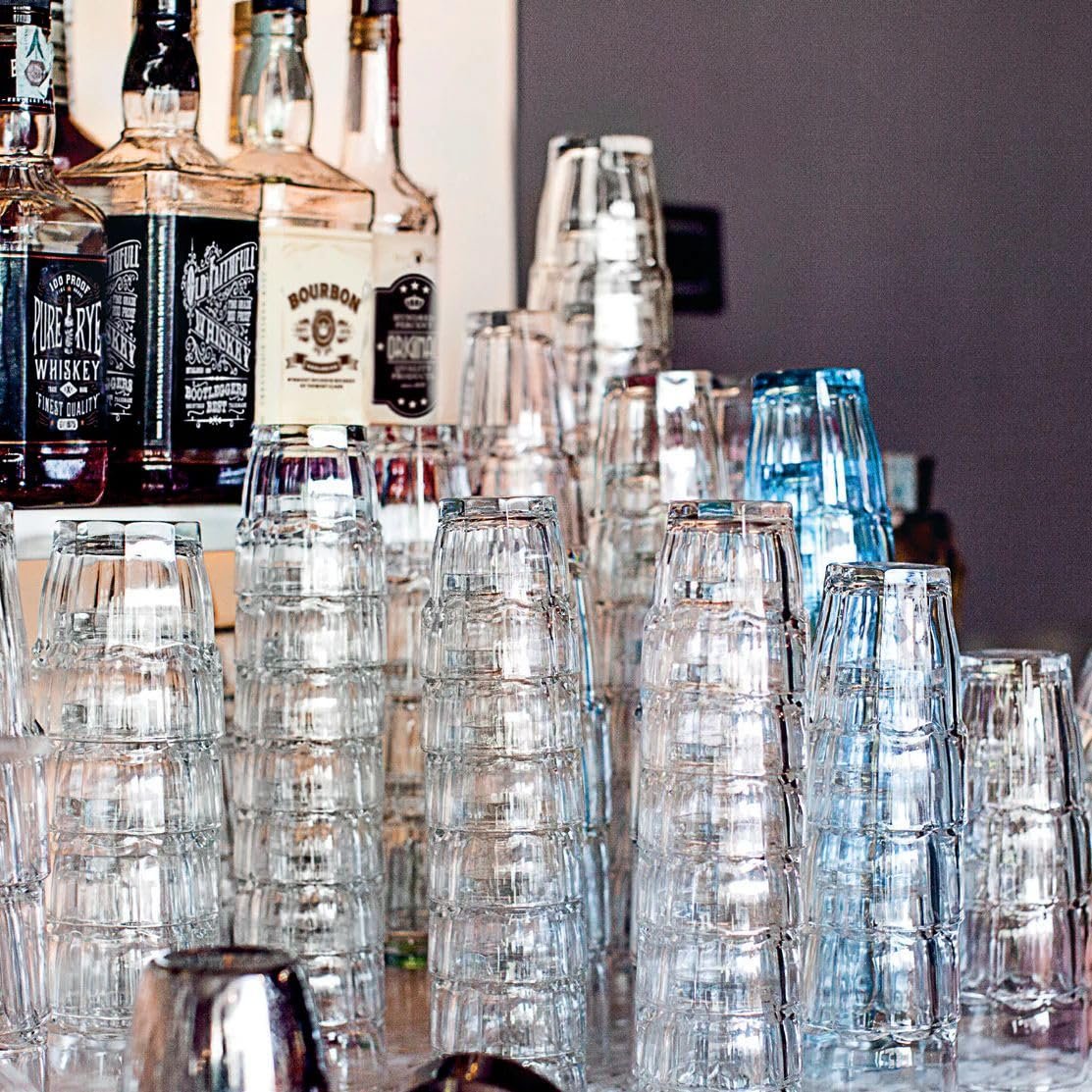 Bormioli Rocco Rock Bar Glasses, Set of 6