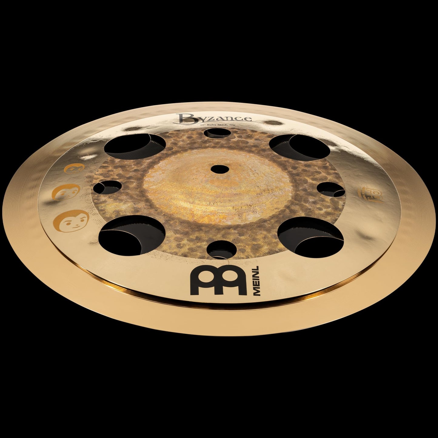 Meinl Cymbals Byzance Luke Holland 10"/12" Artist Concept Model Baby Stack Effect, 2-Year Warranty (AC