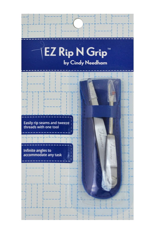 Cindy Needham EZ Rip N Grip tweezer and Seam Ripper