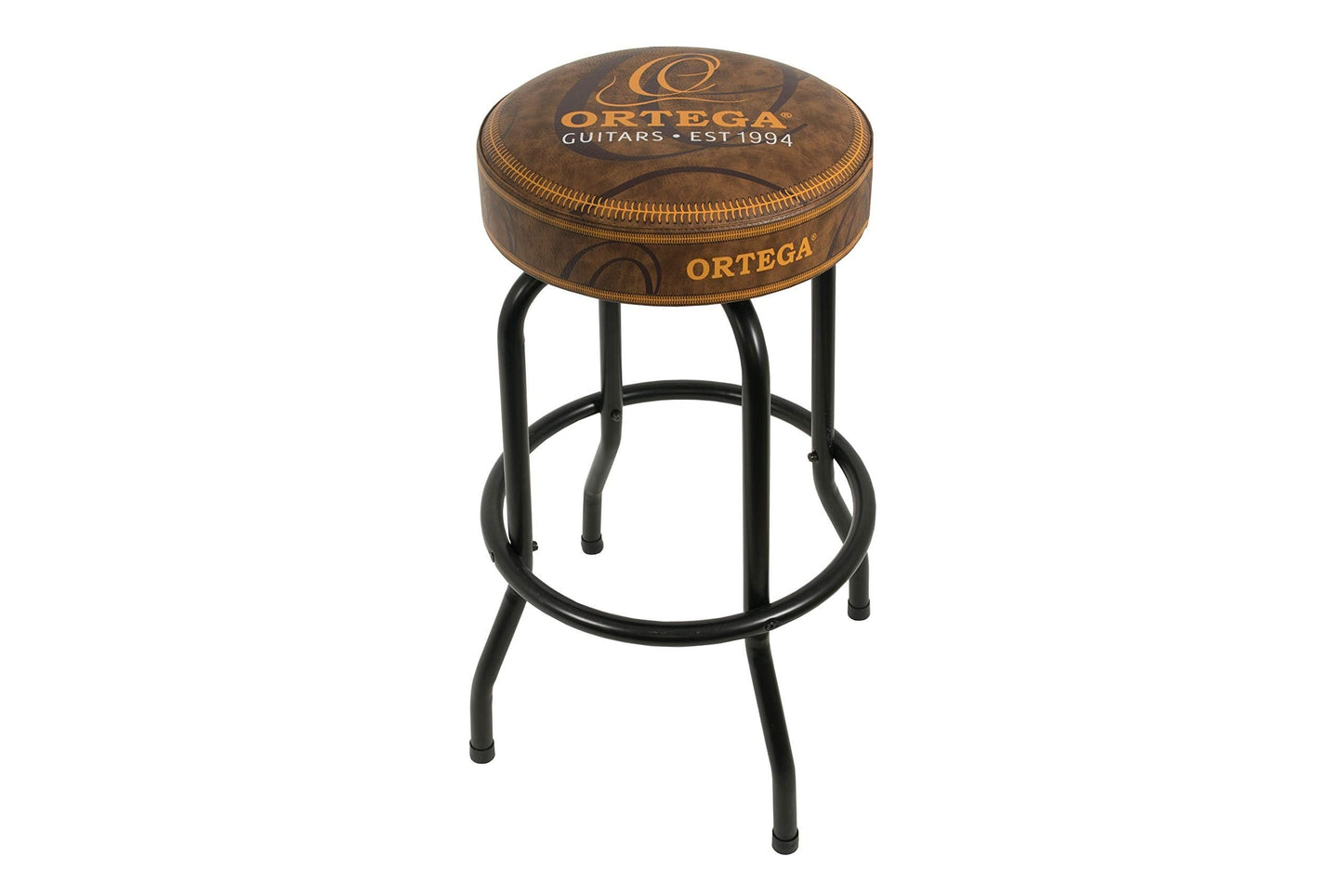 Ortega Guitars 30" Bar Stool w/Swivel Padded Seat-Steel Tube Framing with Footrest Ring (OBS30V2)