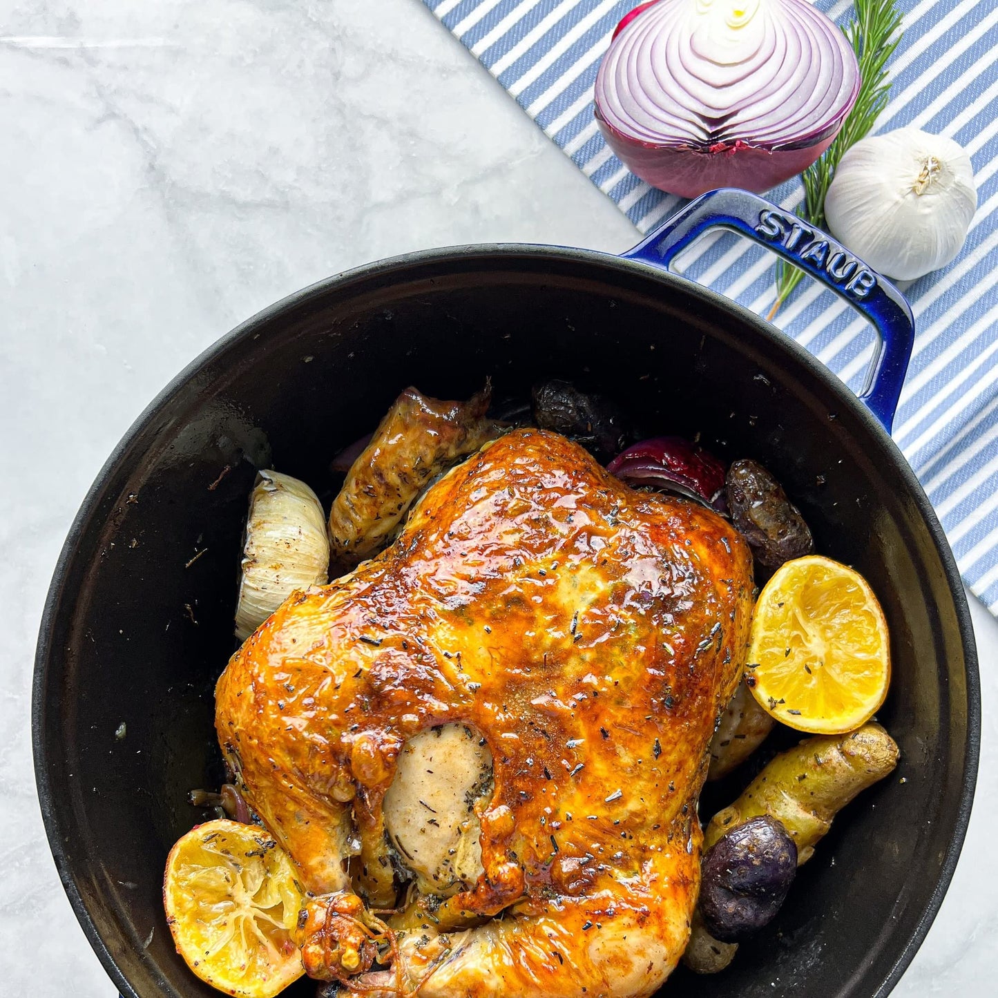 Staub Coq Au Vin Cocotte
