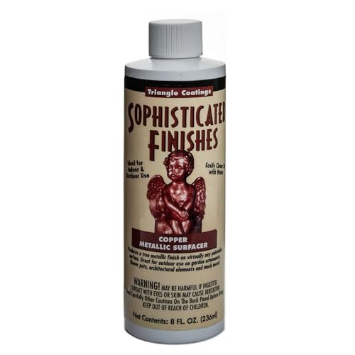 Triangle Coatings Sophisticated Finishes Metallic Surfacers copper 8 oz.