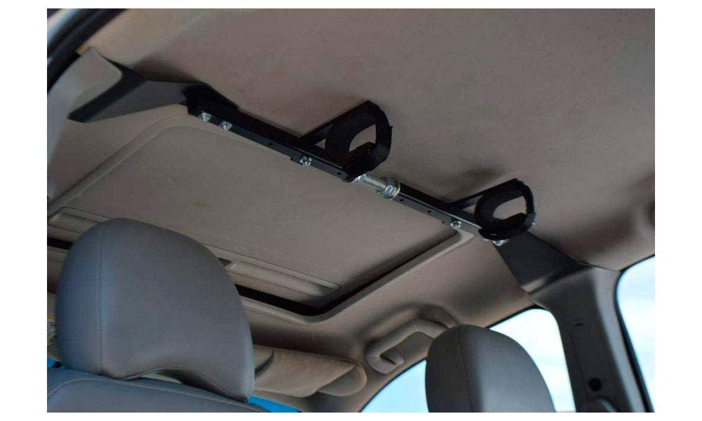 Great Day CL1501 48"-54" Overhead Gun Rack (Center-Lok for Truck), Black, Single