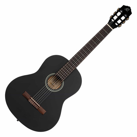 Ortega Guitars 6 String Student Series Full Size Nylon Classical Guitar, Right (RST5MBK)