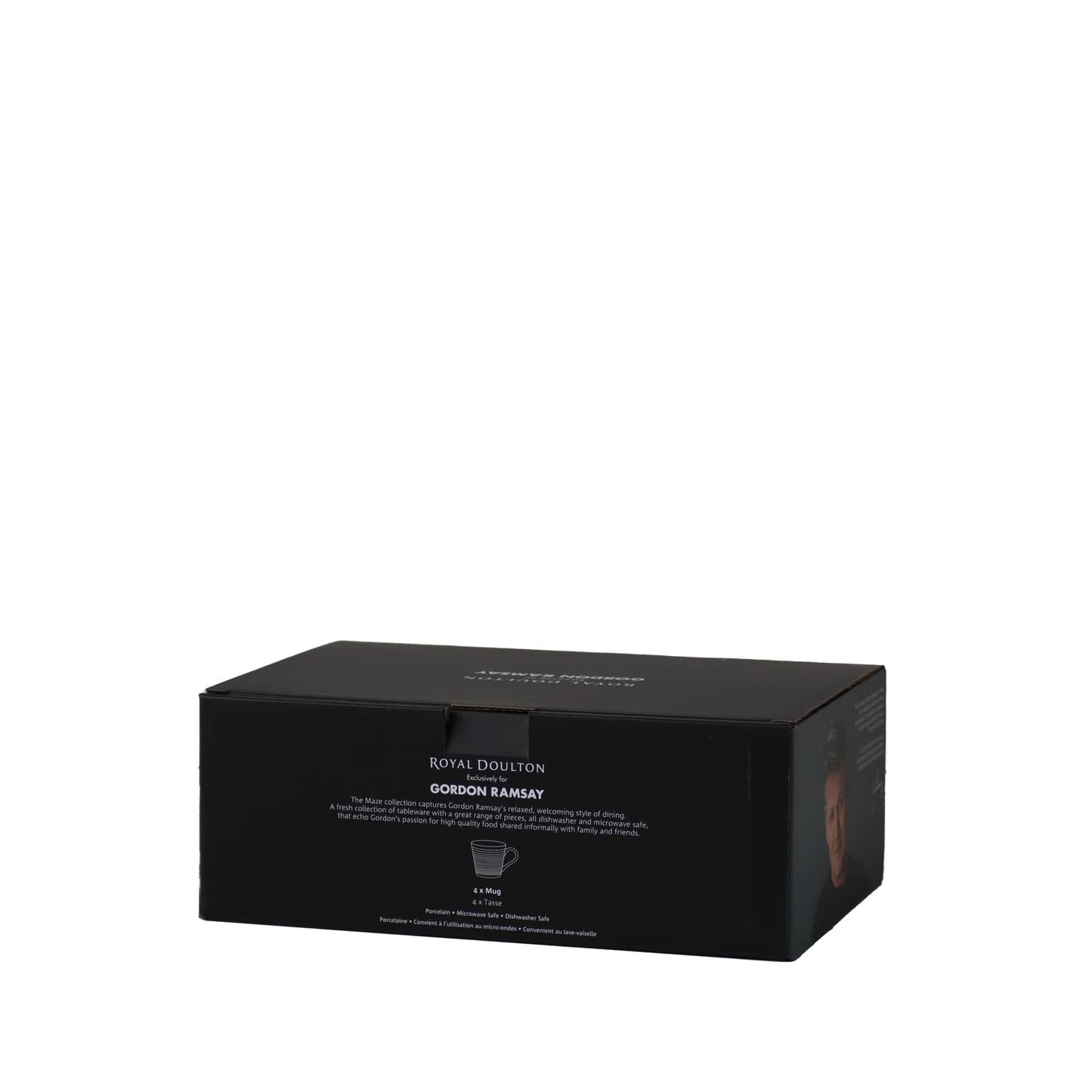 Royal Doulton exclusively for Gordon Ramsay Maze Denim Mugs Set of 4