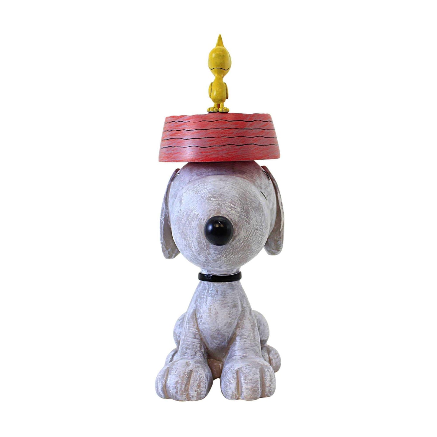 Giftware by Roman Inc, 13."H Peanuts Snoopy Bird Feeder, Garden Decor